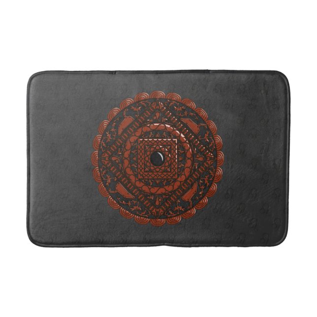 Leo Mandala Bath Mat Badrumsmatta (Framsidan)