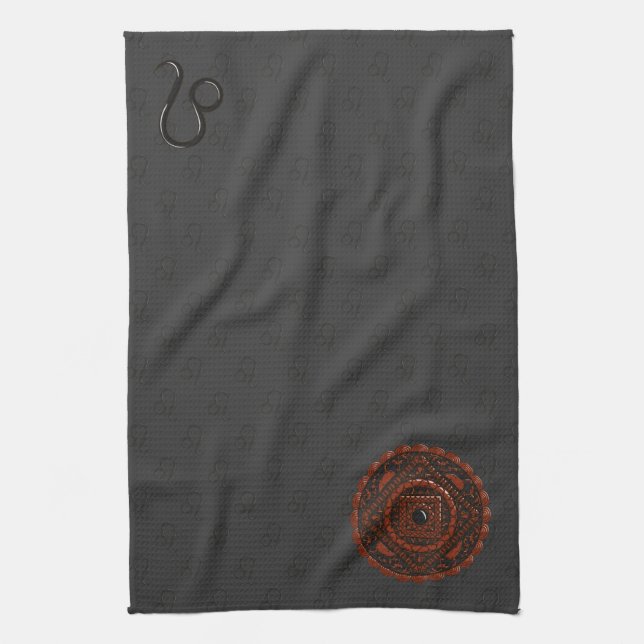 Leo Mandala Hand Towel Kökshandduk (Vertikal)