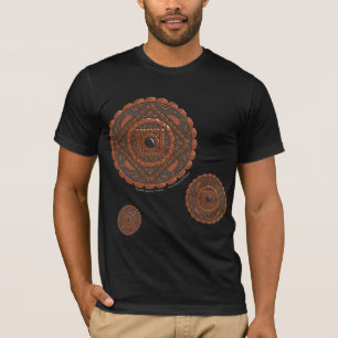 Leo Mandala Herr Mörk Skjorta Tee