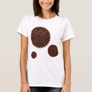 Leo Mandala Kvinnors Lätt Skjorta T Shirt