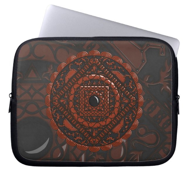 Leo Mandala Laptop Fodral (Framsidan)