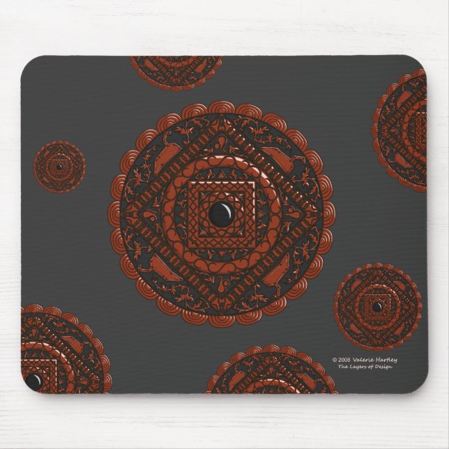 Leo Mandala Mousepad Musmatta (Framsidan)