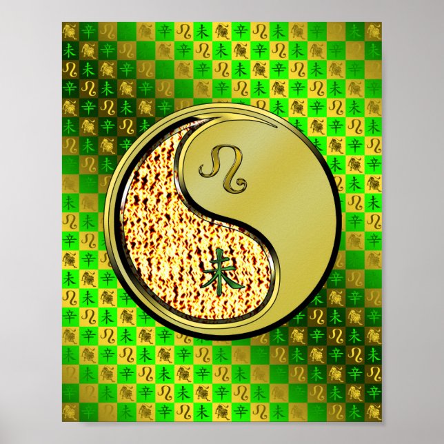 Leo & Metall Goat Poster (Framsidan)