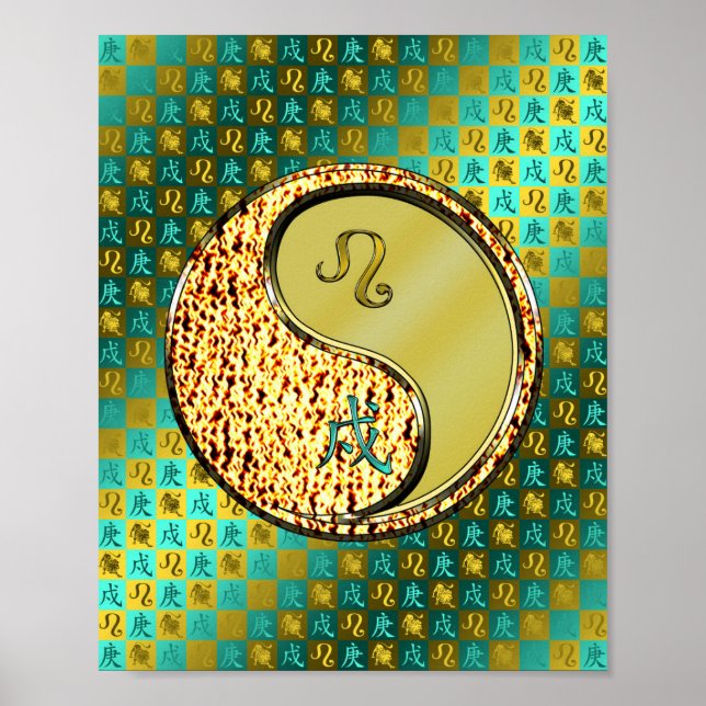 Leo & Metall Hund Poster (Framsidan)