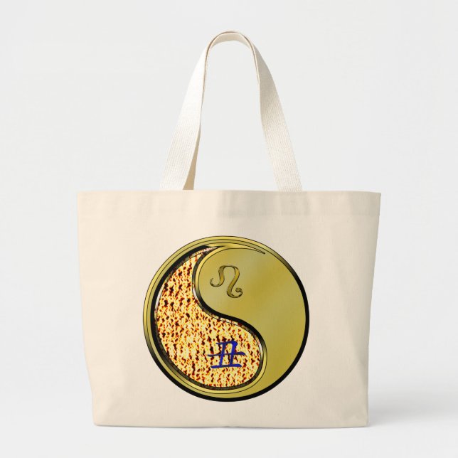 Leo & Metall Ox Jumbo Tygkasse (Framsidan)