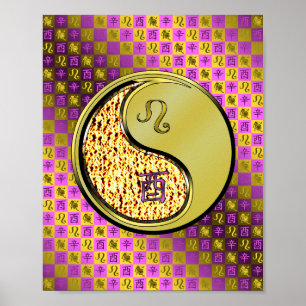 Leo & Metall Tupp Poster