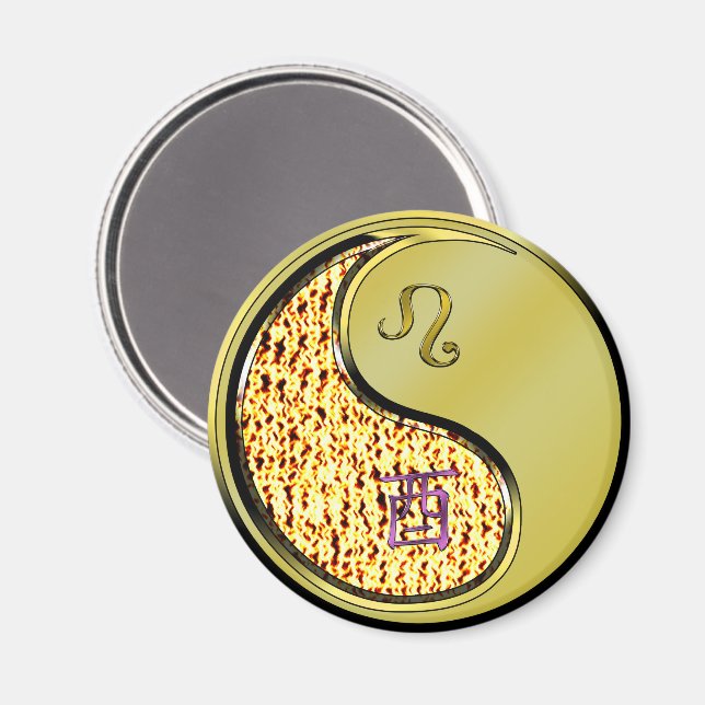 Leo & Metalltupp Magnet (Front/Back)