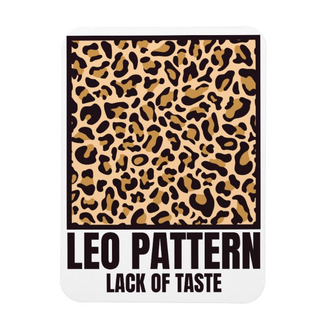 Leo Mönster Bad Taste Mode offer Magnet (Vertikal)
