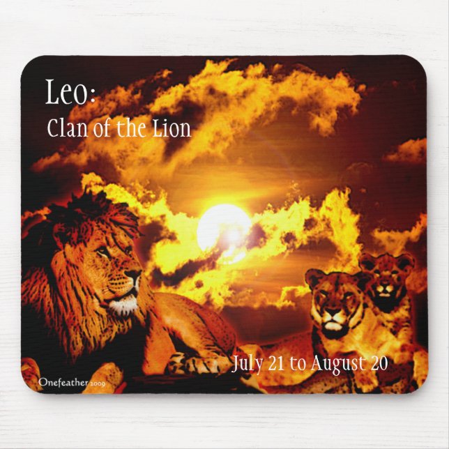Leo mousepad musmatta (Framsidan)