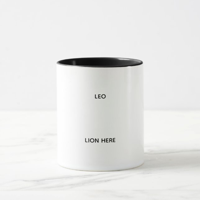 Leo mug mugg (Center)
