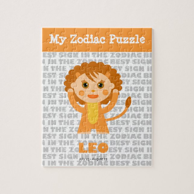 Leo, My Zodiac Puzzle Pussel (Vertikal)