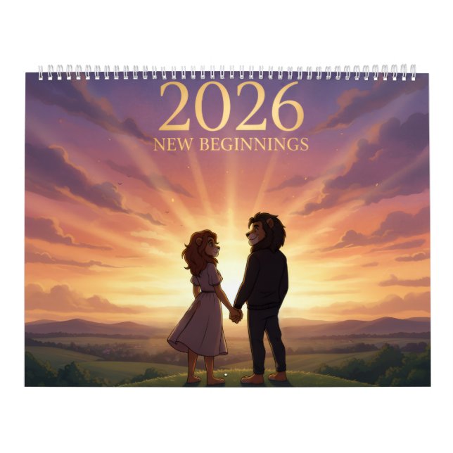 Leo & Nessa Calendar Kalender (Omslag)