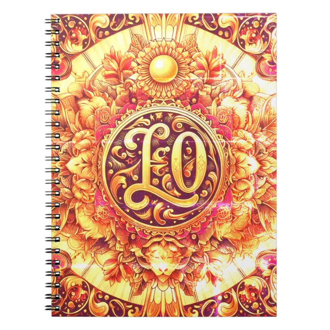 Leo Notebook Anteckningsbok (Framsidan)