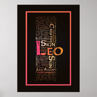 Leo Nyckel Ord Poster