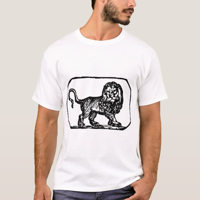 Leo - omärkt t-shirt (Framsida)