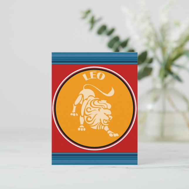 Leo Postcard Vykort (Stående Fram)