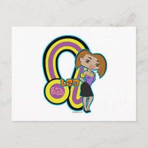 Leo Postcard Vykort