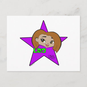 Leo Postcard Vykort