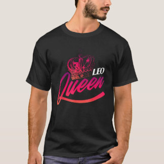 Leo Queen Astrology Constellation Birth Sign 1 T Shirt