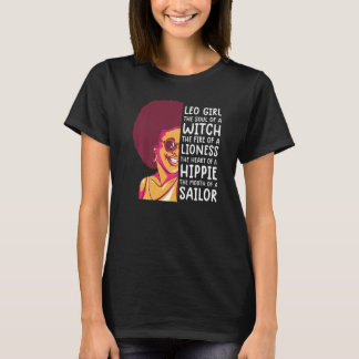 Leo Queen  For Women Astrology Zodiac  Girls Leo   T Shirt