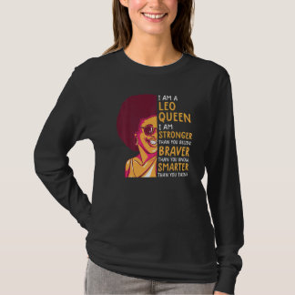 Leo Queen  For Women Astrology Zodiac  Girls Leo T Shirt