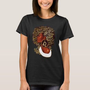 Leo Queen Sweet as Candy Birthday for Black Women T Shirt