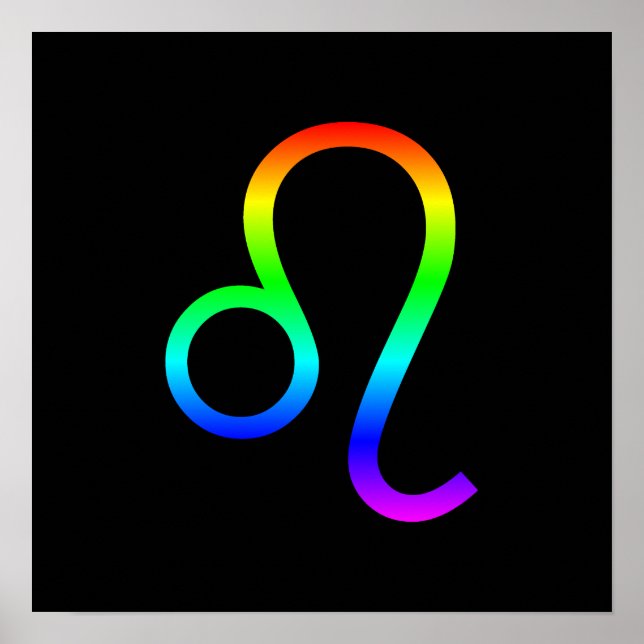 Leo Rainbow Poster (Framsidan)