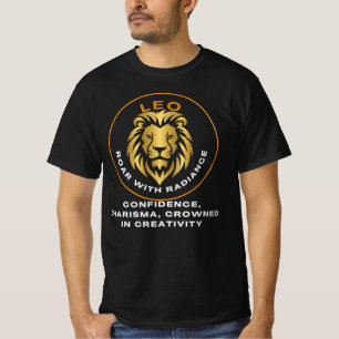 Leo: Roar med radians T Shirt