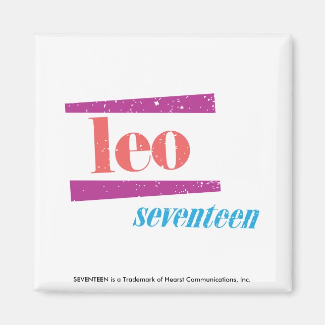 Leo Rosa Magnet (Framsidan)