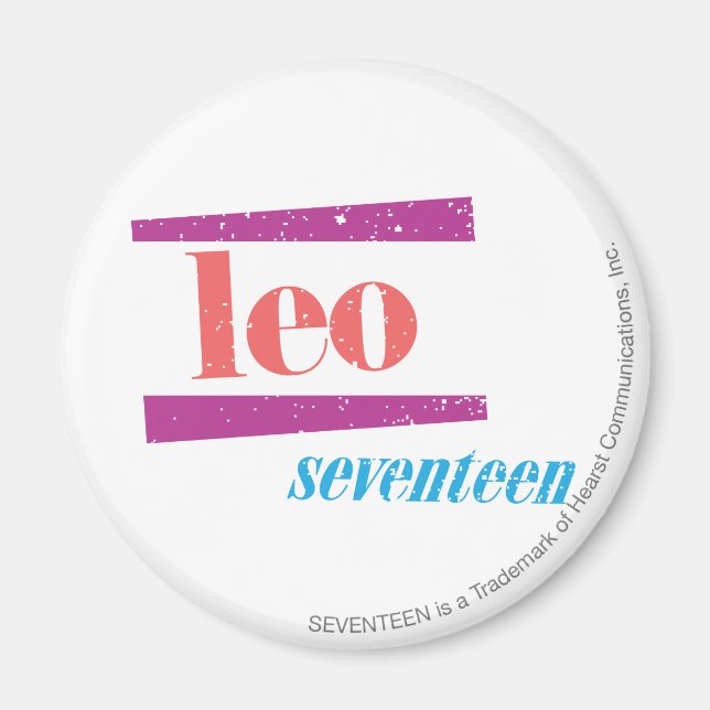 Leo Rosa Magnet (Framsidan)