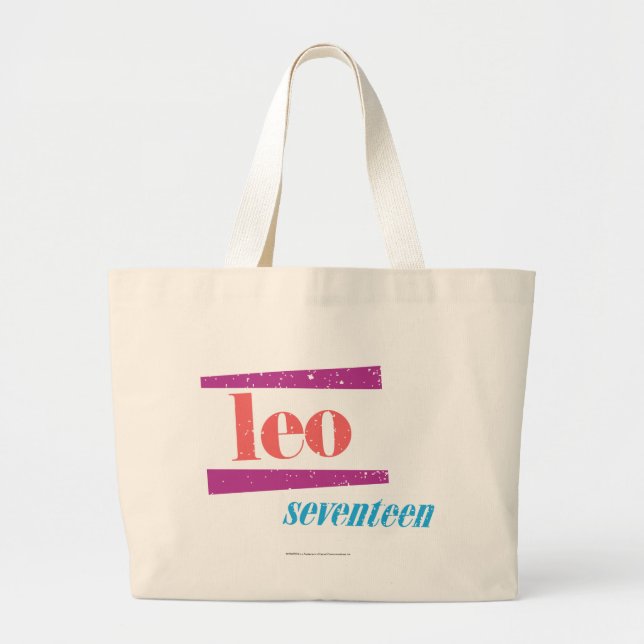 Leo rosor jumbo tygkasse (Framsidan)