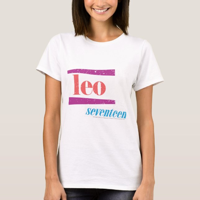 Leo rosor t-shirt (Framsida)