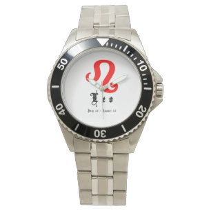 Leo Sign Astrology Zodiac Armbandsur