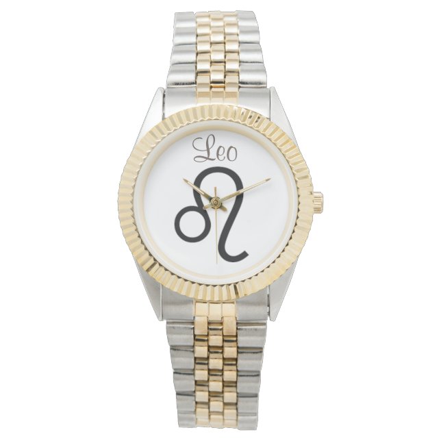 Leo Sign av Zodiac. Dam Watches. Armbandsur (Framsida)