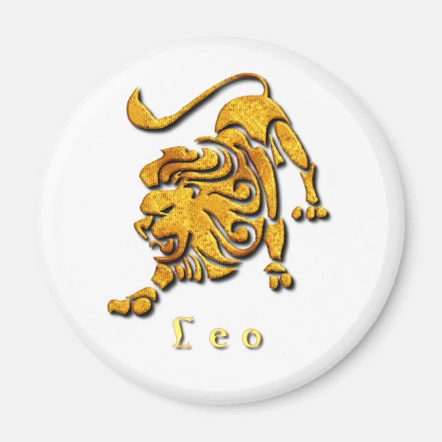 Leo Sign Magnet (Framsidan)