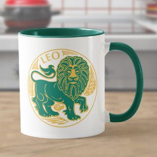 Leo Sign of the Zodiac Mugg