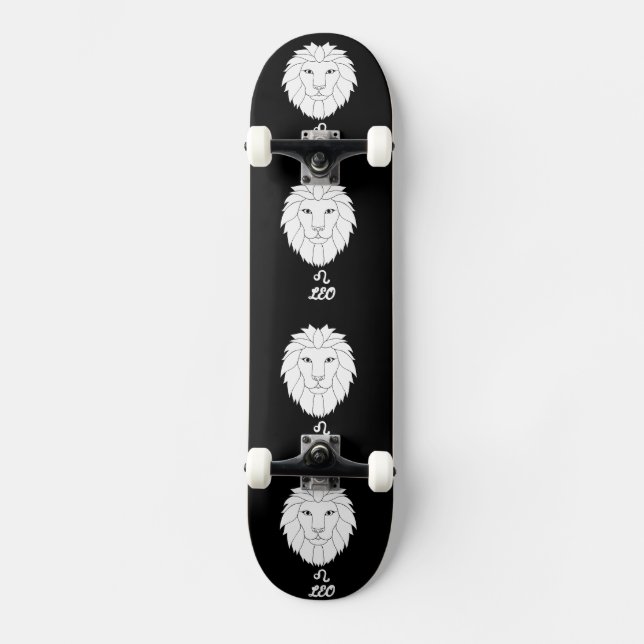 Leo Silhouette Mini Skateboard Bräda 18,5 Cm (Framsida)