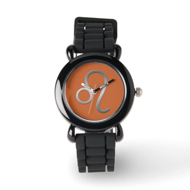 leo - silver armbandsur (Framsida)