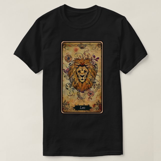 Leo Sol Sign T Shirt (Design framsida)