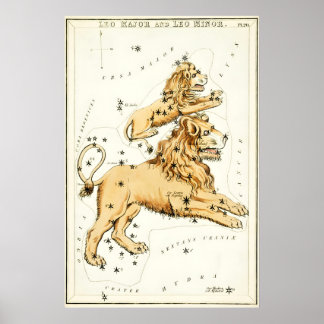Leo Stjärnbilds Konsttryck i Antik Stil Poster