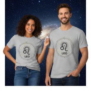 Leo Stjärntecken Astrologi Lejon T-Shirt