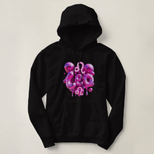 LEO Stjärntecken Horoskop Typografi Rosa Bubbelbok T Shirt