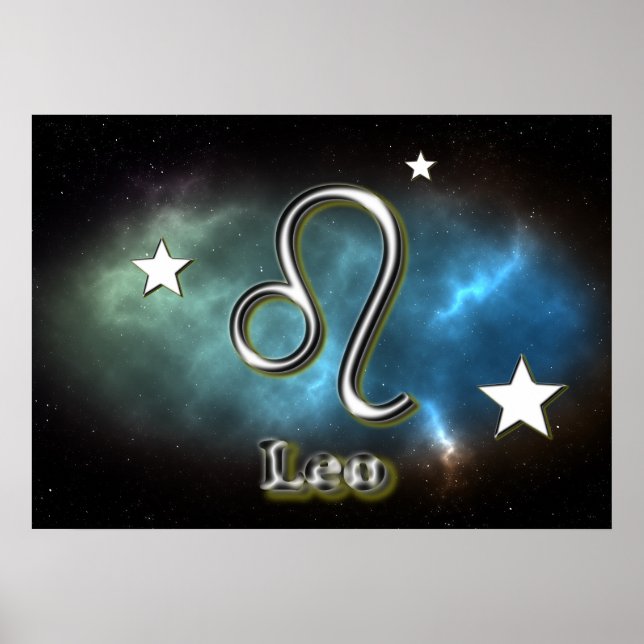 Leo-symbol Poster (Framsidan)