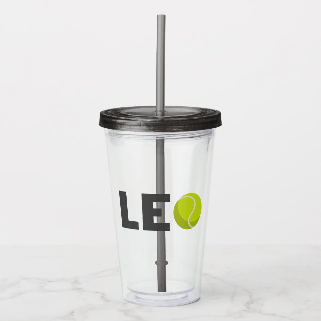 Leo Tennis Take Away Mugg (Framsida)