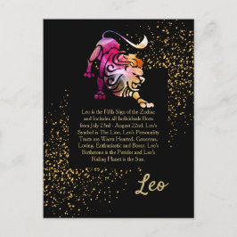 Leo The Lejon Vykort