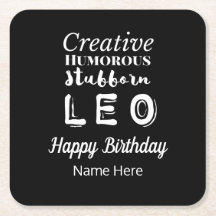 Leo the Lejon Zodiac Roligt Properties Birthday