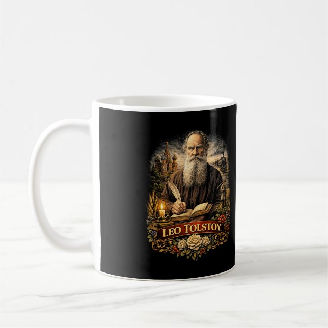 Leo Tolstoj Kaffemugg (Vänster)
