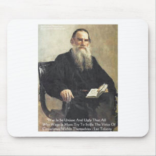 Leo Tolstoy "Krig är orättvist" Visdomspresenter Musmatta