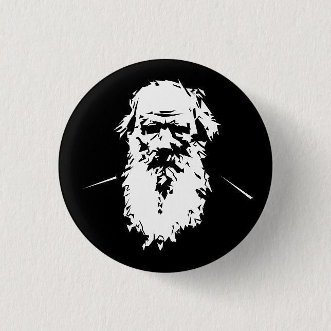 Leo Tolstoy - porträtt Knapp (Framsida)
