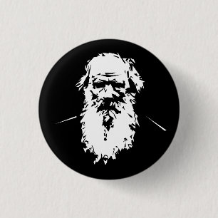 Leo Tolstoy - porträtt Knapp